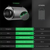 image:imageVIVOSUN 6 Inch Air Carbon Filter Smelliness Control with Australia Virgin Charcoal for Inline Fan Grow Tent Smelliniss Scrubber PreFilter Included Reversible Flange 6x 16 Black8 x 11 x 20