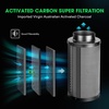 image:imageVIVOSUN 6 Inch Air Carbon Filter Smelliness Control with Australia Virgin Charcoal for Inline Fan Grow Tent Smelliniss Scrubber PreFilter Included Reversible Flange 6x 16 Black6 x 9 x 16
