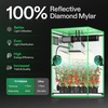 image:imageVIVOSUN AeroStream H19 Intelligent Environmental 19L Humidifier and S558 5x5 Grow Tent 60x60x80 High Reflective Mylar with Observation Window and Floor Tray for Hydroponics Indoor Plant f