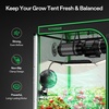 image:imageVIVOSUN AeroWave A6 Grow Tent Clip Fan 6 Auto Oscillating Fan Secure NonSlip Clamp Strong Air Circulating and Low Noise for Hydroponic Ventilation 2Pack1 Pack