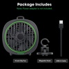 image:imageVIVOSUN AeroWave D4 4 Grow Tent Clip Fan with Detachable Hook 3Speed Strong amp Quiet Airflow Adjustable Airflow Angle for Hydroponics Circulation amp Cooling Black 2Pack41 Pack