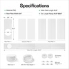 image:imageVIVOSUN Portable AC Sliding Door Vent Kit 169212886 Length Adjustable Fits 51 amp 59 Exhaust Hose for Sliding Doors or Windows 59 Exhaust Hose IncludedMax 886 Length  no Hose Pack of 2