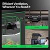 image:imageVIVOSUN S276 32x32x63 Grow Tent mart Air Filtration PRO G4 Kit 4 AeroZesh G4 Inline Duct Fan wGrowHub E42A Temp Humidity WiFiController Carbon Filter amp Ducting