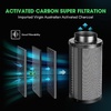 image:imageVIVOSUN S336 3x3 Grow Tent AeroZesh T4 Inline Duct Fan Quiet 4 210 CFM Ventilation Exhaust Fan wEC Motor and GrowHub E42A 4 Inch Air Carbon Filter Smelliness Control