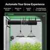 image:imageVIVOSUN S848 4x8 Grow Tent Smart Air Filtration PRO G8 Kit 8 AeroZesh G8 Inline Duct Fan wGrowHub E42A Temp Humidity WiFiController Carbon Filter amp Ducting AeroWave E6 Grow Tent Fan 6
