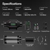 image:imageVIVOSUN Smart Air Filtration G8 Kit 8 AeroZesh G8 Inline Duct Fan with E12 Speed Controller Carbon Filter amp 25 Ducting Cooling amp Ventilation System for Grow Tents Indoor Gardening HydroponicsBlackGreen Blades