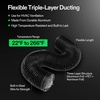 image:imageVIVOSUN Smart Air Filtration G8 Kit 8 AeroZesh G8 Inline Duct Fan with E12 Speed Controller Carbon Filter amp 25 Ducting Cooling amp Ventilation System for Grow Tents Indoor Gardening HydroponicsBlackGreen Blades