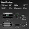image:imageVIVOSUN Smart Air Filtration G8 Kit 8 AeroZesh G8 Inline Duct Fan with E12 Speed Controller Carbon Filter amp 25 Ducting Cooling amp Ventilation System for Grow Tents Indoor Gardening HydroponicsBlack