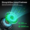 image:imageVIVOSUN Smart Air Filtration G8 Kit 8 AeroZesh G8 Inline Duct Fan with E12 Speed Controller Carbon Filter amp 25 Ducting Cooling amp Ventilation System for Grow Tents Indoor Gardening HydroponicsBlackGreen Blades