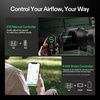 image:imageVIVOSUN Smart Air Filtration G8 Kit 8 AeroZesh G8 Inline Duct Fan with E12 Speed Controller Carbon Filter amp 25 Ducting Cooling amp Ventilation System for Grow Tents Indoor Gardening HydroponicsBlackGreen Blades