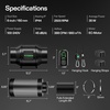 image:imageVIVOSUN Smart Air Filtration G8 Kit 8 AeroZesh G8 Inline Duct Fan with E12 Speed Controller Carbon Filter amp 25 Ducting Cooling amp Ventilation System for Grow Tents Indoor Gardening HydroponicsBlackGreen Blades