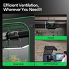 image:imageVIVOSUN Smart Air Filtration PRO G8 Kit 8 AeroZesh G8 Inline Duct Fan wGrowHub E42A Temp Humidity WiFiController Carbon Filter amp Ducting Cooling amp Ventilation System for Grow Tent Hydroponics6 Pro