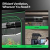 image:imageVIVOSUN Smart Air Filtration PRO G8 Kit 8 AeroZesh G8 Inline Duct Fan wGrowHub E42A Temp Humidity WiFiController Carbon Filter amp Ducting Cooling amp Ventilation System for Grow Tent Hydroponics8 Pro