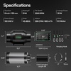 image:imageVIVOSUN Smart Air Filtration PRO G8 Kit 8 AeroZesh G8 Inline Duct Fan wGrowHub E42A Temp Humidity WiFiController Carbon Filter amp Ducting Cooling amp Ventilation System for Grow Tent Hydroponics6 Basic