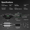 image:imageVIVOSUN Smart Air Filtration PRO G8 Kit 8 AeroZesh G8 Inline Duct Fan wGrowHub E42A Temp Humidity WiFiController Carbon Filter amp Ducting Cooling amp Ventilation System for Grow Tent Hydroponics4 Basic