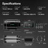image:imageVIVOSUN Smart Air Filtration PRO G8 Kit 8 AeroZesh G8 Inline Duct Fan wGrowHub E42A Temp Humidity WiFiController Carbon Filter amp Ducting Cooling amp Ventilation System for Grow Tent Hydroponics8 Basic