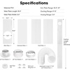 image:imageVIVOSUN Window Vent Kit Portable AC Window Seal Kit Fit with 46 Ducting amp 59 Hose for Sliding Window Adjustable AC Vent Kit for Duct Fans Air Conditioner Dryerwith 59 HoseMax 61 Window Kit with 3 Adapters  59 Hose