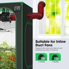 image:imageVIVOSUN Window Vent Kit Portable AC Window Seal Kit Fit with 46 Ducting amp 59 Hose for Sliding Window Adjustable AC Vent Kit for Duct Fans Air Conditioner Dryerwith 59 HoseMax 61