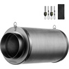 image:imageVIVOSUN 6 Inch Air Carbon Filter Smelliness Control with Australia Virgin Charcoal for Inline Fan Grow Tent Smelliniss Scrubber PreFilter Included Reversible Flange 6x 16 Black8 x 11 x 20