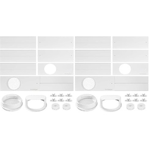 image:imageVIVOSUN Portable AC Sliding Door Vent Kit 169212886 Length Adjustable Fits 51 amp 59 Exhaust Hose for Sliding Doors or Windows 59 Exhaust Hose IncludedMax 886 Length  no Hose Pack of 2