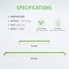 image:image2pcs VIVOSUN Grow Tent Support Poles Hanging Bar for 3x3 Grow Tent 36x36For 4x2 Pack of 2