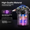 image:imageVIVOGROW Bio Pressure Pond Filter with 13W UVC Light 2630 GPH and 4500 GPH Submersible Water Pump 220W Pond Pump Ultra Quiet Aquarium Pump with 19FT Lift Height for Pond Waterfall Fish Tank
