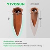image:imageVIVOSUN 10Pack 3 Gallon Grow Bags and 10Pcs SelfWatering Spikes Hexagonal Terracotta Watering Stakes AutoWater Device Planter Insert for Indoor amp Outdoor Potted Plants 10Pack
