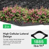 image:imageVIVOSUN 2 Depth Ground Grid 9x17 ft and 6 Inch 100Pack Landscape Staples Galvanized Steel Garden Stakes 11 Gauge UShaped Pins for Weed Barrier Fabric Soaker Hose Holding Fence