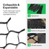 image:imageVIVOSUN 2 Depth Ground Grid 9x17 ft and 6 Inch 100Pack Landscape Staples Galvanized Steel Garden Stakes 11 Gauge UShaped Pins for Weed Barrier Fabric Soaker Hose Holding Fence