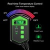 image:imageVIVOSUN 2 Pack Durable Waterproof Seedling Heat Mat Warm Hydroponic Heating Pad 10 x 2075 and Digital Heat Mat Thermostat Temperature Controller 40108 F for Reptiles Seedlings Germination