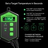 image:imageVIVOSUN 2 Pack Durable Waterproof Seedling Heat Mat Warm Hydroponic Heating Pad 10 x 2075 and Digital Heat Mat Thermostat Temperature Controller 40108 F for Reptiles Seedlings Germination