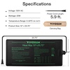 image:imageVIVOSUN 2 Pack Durable Waterproof Seedling Heat Mat Warm Hydroponic Heating Pad and 12Pack Seed Starter Trays 144Cell Seed Starter Kit with Humidity Dome for Germination Indoor Gardening