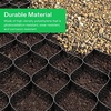 image:imageVIVOSUN 3 Depth Ground Grid and 6 Inch 100Pack Landscape Staples Galvanized Steel Garden Stakes 11 Gauge UShaped Pins for Weed Barrier Fabric Soaker Hose Holding Fence