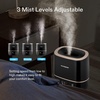 image:imageVIVOSUN 45L 2in1 Cool amp Warm Mist Ultrasonic Humidifier with Essential Oil Box amp Remote Control for Bedrooms Offices Plants Babies Dryness and Skincare5L 2in1 Cool  Warm Mist Humidifier