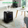 image:imageVIVOSUN 45L 2in1 Cool amp Warm Mist Ultrasonic Humidifier with Essential Oil Box amp Remote Control for Bedrooms Offices Plants Babies Dryness and Skincare45L 2in1 Cool  Warm Mist Humidifier