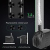image:imageVIVOSUN 480GPH Submersible Pump1800LH 25W and 7 Day Programmable Digital Timer with Dual Outlet 20 OnOff UL Listed Heavy Duty Plugin Outlet Timer with Countdown Setting Indoor for Lamp Fan H