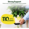 image:imageVIVOSUN 5Pack 1 Gallon Heavy Duty Thickened Nonwoven Fabric Pots and 6 Pack Plant Saucer 8 10 12 inch Plant Saucers for Indoor Heavy Duty Plastic Plant Trays for pots Grow Bags for Indoor use