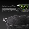 image:imageVIVOSUN 5Pack 25 Gallon Grow Bags and Coco Coir Brick 11lbs 100 Natural Organic Compressed Coconut Coir Fiber with Low EC PH Balance amp High Nutrition Coconut Fiber Substrate