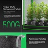 image:imageVIVOSUN 5Pack 25 Gallon Grow Bags and Coco Coir Brick 11lbs 100 Natural Organic Compressed Coconut Coir Fiber with Low EC PH Balance amp High Nutrition Coconut Fiber Substrate
