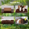image:imageVIVOSUN 5Pack 25 Gallon Grow Bags and Coco Coir Brick 11lbs 100 Natural Organic Compressed Coconut Coir Fiber with Low EC PH Balance amp High Nutrition Coconut Fiber Substrate