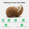 image:imageVIVOSUN 5Pack 7 Gallon Grow Bags and Coco Coir Brick 14lbs 100 Natural Organic Compressed Coconut Coir Fiber with Low EC PH Balance amp High Nutrition Coconut Fiber Substrate Coconut Soil for Pla