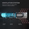 image:imageVIVOSUN 6 Air Carbon Filter Smelliness Control and 6 25 Feet NonInsulated Flex Air Aluminum Ducting Dryer Vent Hose for HVAC Ventilation wTwo 6 Inch Stainless Steel Clamps