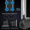 image:imageVIVOSUN 800GPH Submersible Pump3000LH 24W and 660GPH Submersible Water Pump 2500LH 35W aquarium pump Ultra Quiet Fountain Pump with 82ft25m High Lift for Fish Tank