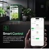 image:imageVIVOSUN AeroDrain D12 Smart Environmental Dehumidifier up to 12Lday 2L Water Tank with Temperature amp Humidity Sensor Probe Smart Remote Control Designed for Grow Tents1083  728  1898 inch