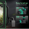 image:imageVIVOSUN AeroDrain D12 Smart Environmental Dehumidifier up to 12Lday 2L Water Tank with Temperature amp Humidity Sensor Probe Smart Remote Control Designed for Grow Tents1083  728  1898 inch