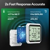 image:imageVIVOSUN AeroLab THB1S Wireless Bluetooth Hygrometer Thermometer Indoor VPD Digital Temp Humidity Meter LCD Smart App Control amp Alert Data Storage Dual Channels with Sensor Probe Battery IncludedThermometer with External Probe