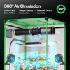 image:imageVIVOSUN AeroLight AW200SE and GrowHub Controller E42A Smart Environmental WiFiController with Temperature Humidity VPD Timer Cycle Schedule Controls for Grow Tent Cooling Ventilation Lighting