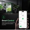 image:imageVIVOSUN AeroLush C08 Smart Air Conditioner 8000BTU 4in1 Function with Temperature amp Humidity Sensor Probe Smart Remote Control Designed for Growing Environments