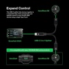 image:imageVIVOSUN AeroWave E6 Grow Tent Fan 6 Smart Wifi Control and USBC Splitter with 1 Male to 2 Female 2in1 Type C Splitter DaisyChain Adapter Dongle for GrowHub Controller E42A