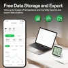 image:imageVIVOSUN AeroWave E6 Grow Tent Fan 6 and AeroLab THB1 Wireless Bluetooth Hygrometer Thermometer Indoor Smart Temperature Monitor Digital Humidity Meter LCD Remote App Control amp Alert Data Storag